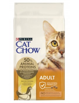 Cat Chow Adult kurczak 15kg
