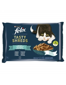 Felix Tasty Shreds łosoś,...
