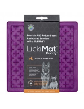 Mata LickiMat Buddy dla psów fioletowa