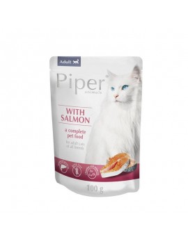 Piper dla kota z łososiem 100g
