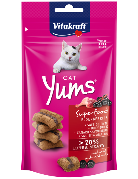 Vitakraft Cat Yums czarny bez Vitakraft Cat Yums czarny bez