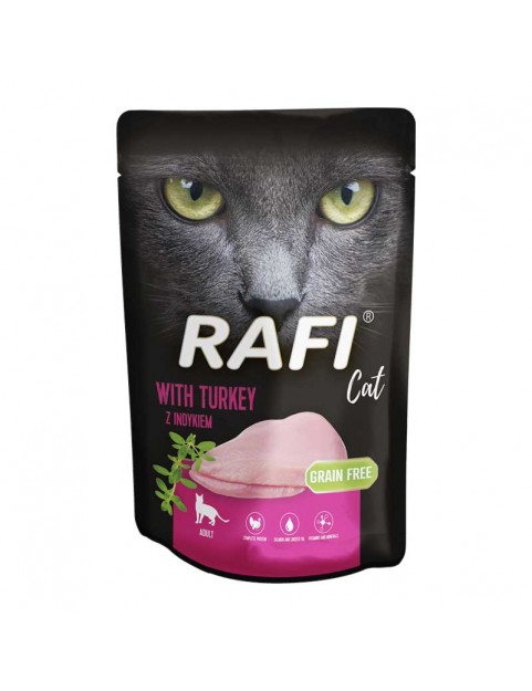 Rafi Cat z indykiem