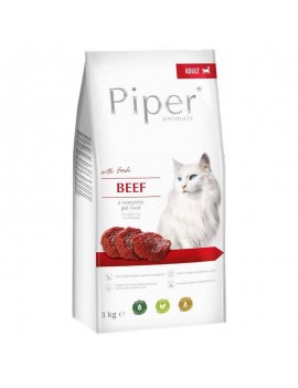Piper dla kota z wołowiną 3kg