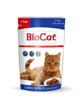 Biocat adult ryba w sosie 100g