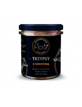 Trzypsy karma z dziczyzną 300g