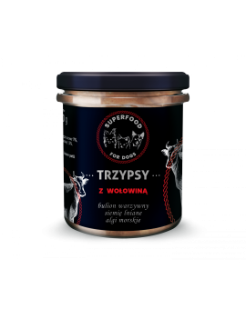 Trzypsy karma z wołowiną 300g