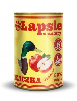 Łapsie kaczka z jabłkami 400g