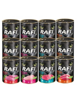 Rafi Cat mix smaków 12x400g