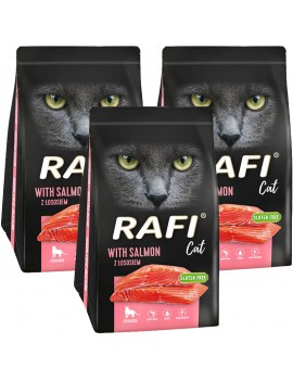 Rafi Cat z łososiem 3x1,5kg