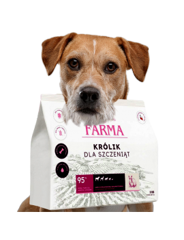 Farma puppy królik tłoczona...