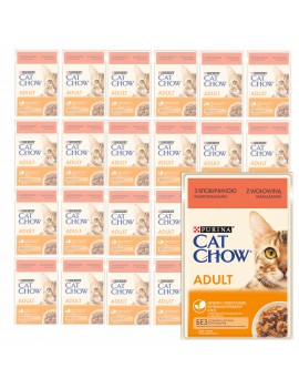 Cat Chow Adult wołowina 26x85g