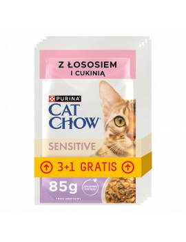 Cat Chow sensitive łosoś...