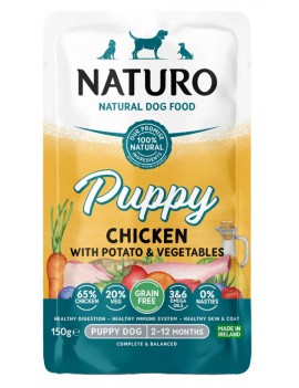 Naturo Mini puppy kurczak 150g