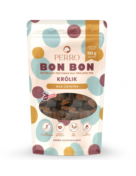 Perro Bon Bon królik...