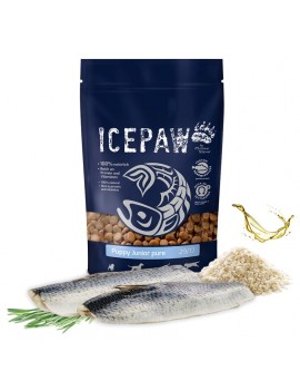 ICEPAW puppy junior śledź 400g