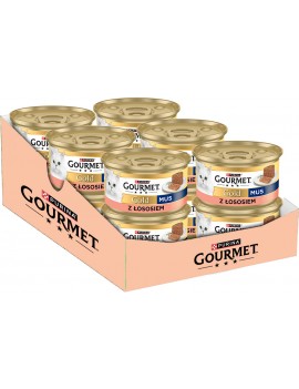 Gourmet Gold mus łosoś 12x85g