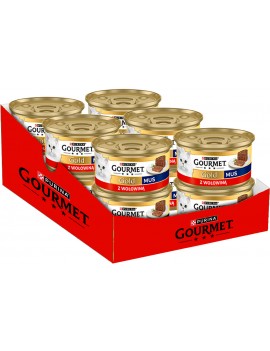 Gourmet Gold mus z wołowiną...