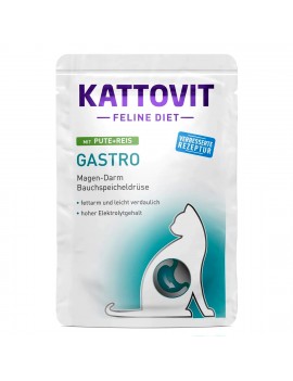 Kattovit Gastro indyk ryż 85g