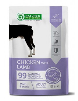 Nature's Protection Adult Chicken&Lamb 100g