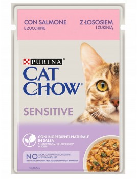 Cat Chow Sensitive Łosoś 85g