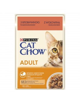 Cat Chow Adult wołowina 85g