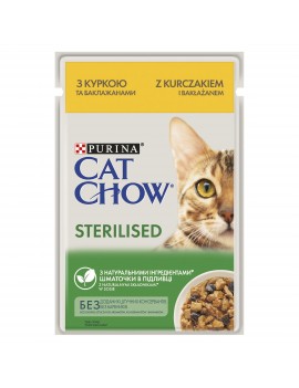 Cat Chow Sterilised kurczak...
