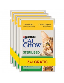 Cat Chow Sterilised kurczak...